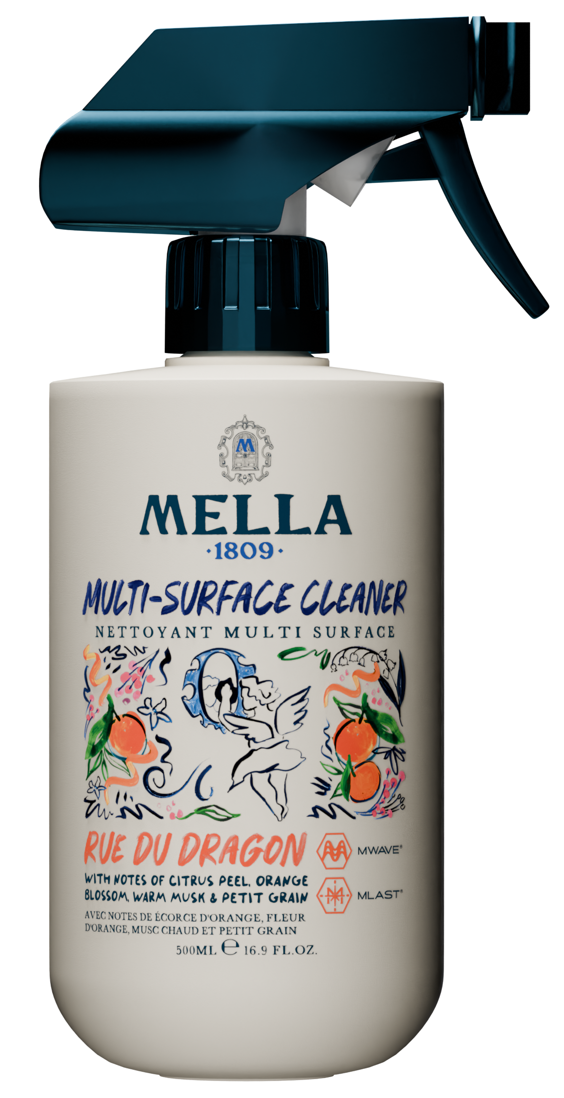 Rue Du Dragon Multi Surface Cleaner - Warm Bright Citrus