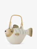 Bloomingville Creative Collection Wrenna Stoneware Teapot, 800ml, Grey