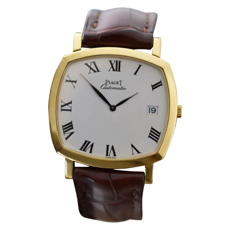 Piaget Cushion Ref 13406, 18K Gold, Ultra-Thin Calibre 12P