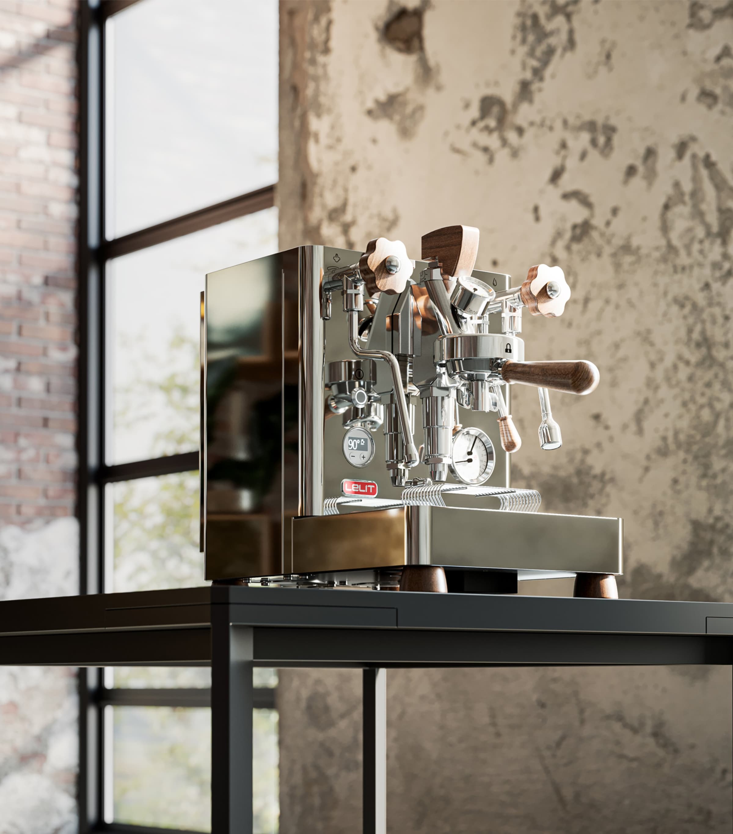 Lelit Bianca Stainless Steel Coffee Machine
