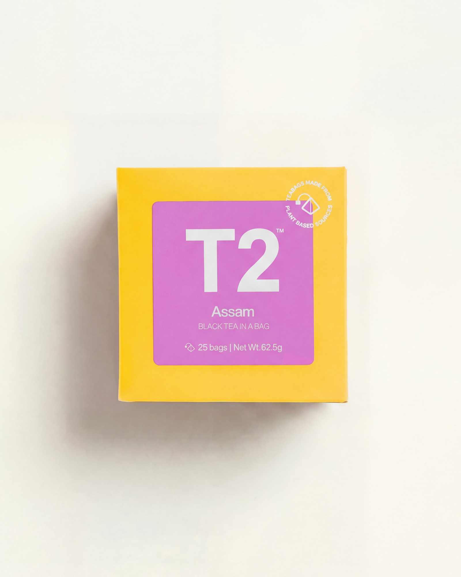 T2 Assam Tea Bag Cube 25 Pack