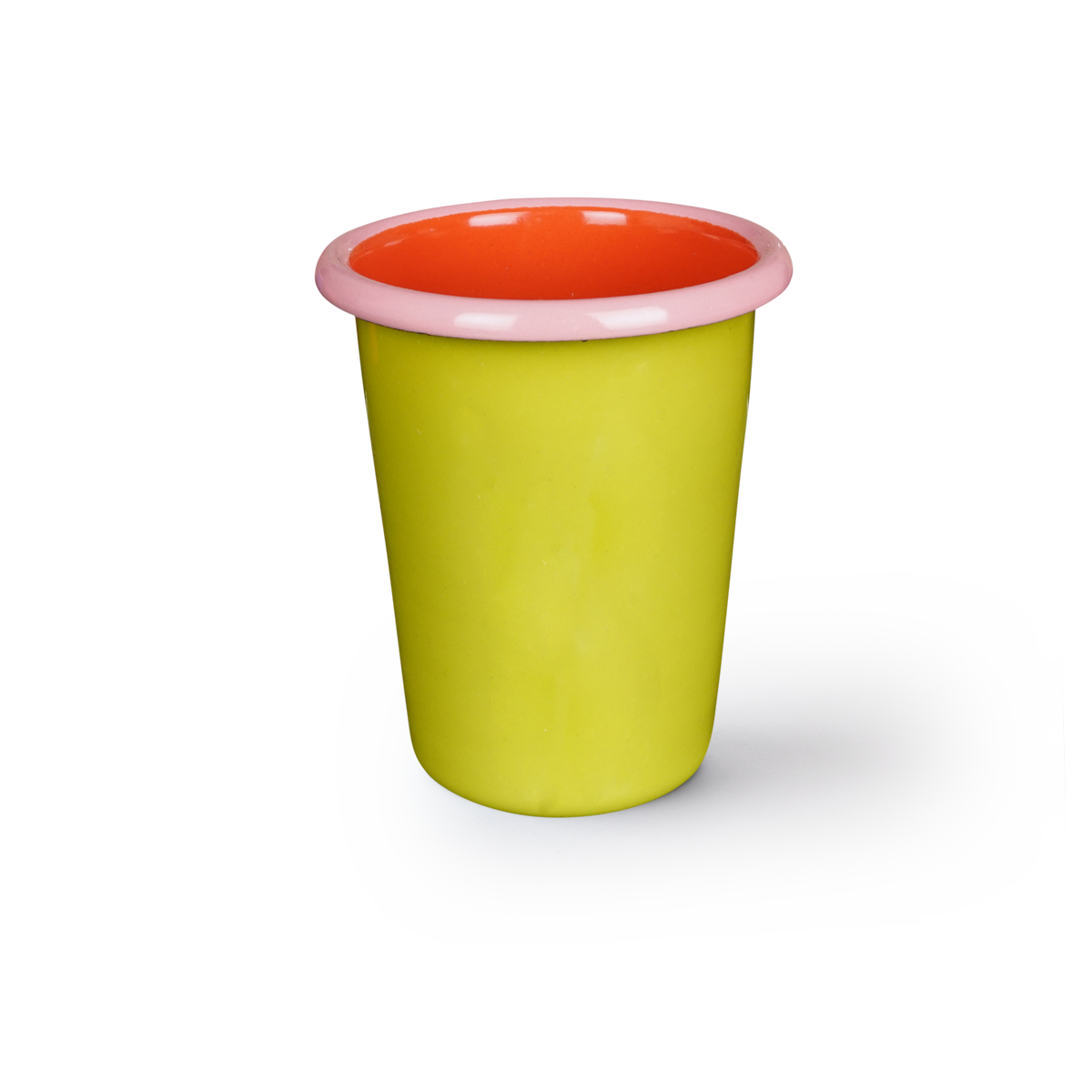 BORNN Colorama Tumbler chartreuse and coral
