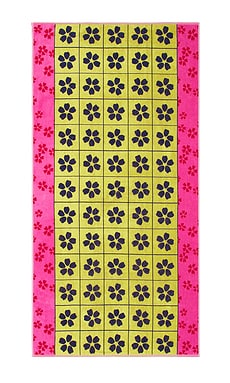 Dusen Dusen Hibiscus Beach Towel in Multi