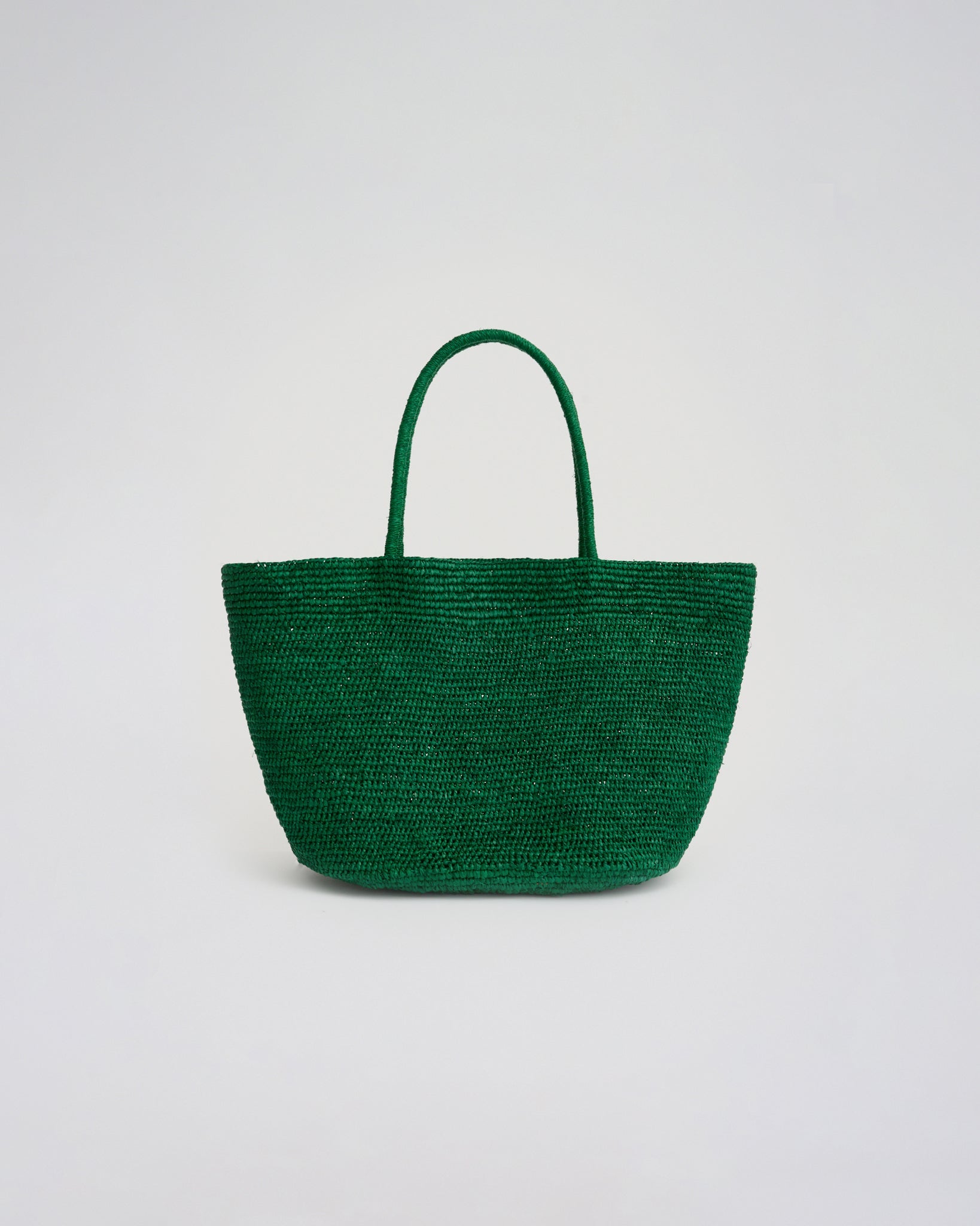 Shoulder Tote Bag in Emerald