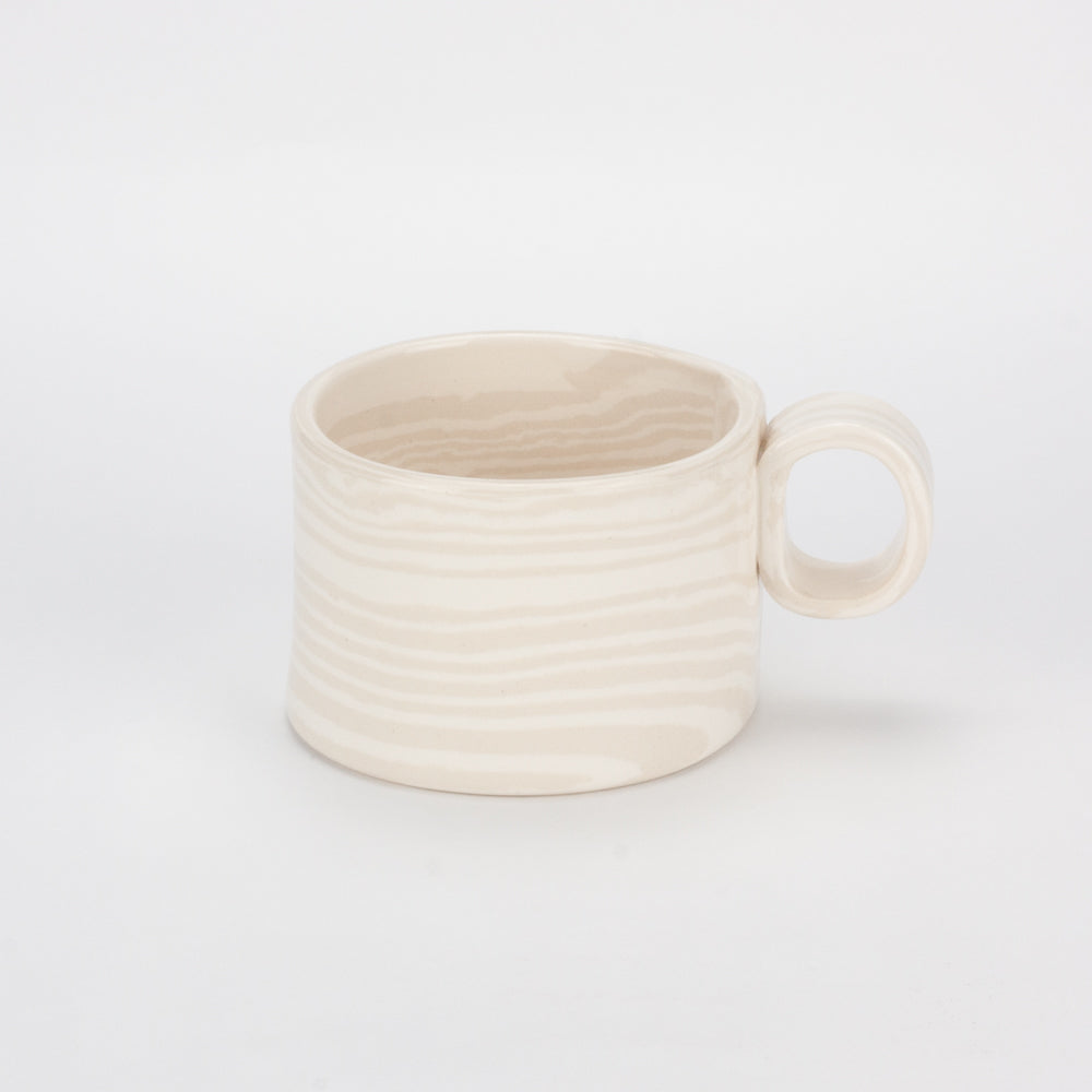 Henry Holland Studio Hug Mug, Oatmeal & White Marble