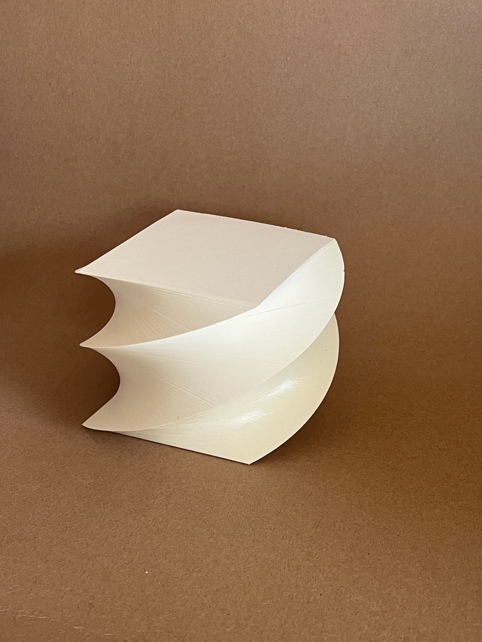 Ivory Spiral Pad, 3.5", Flores Paper