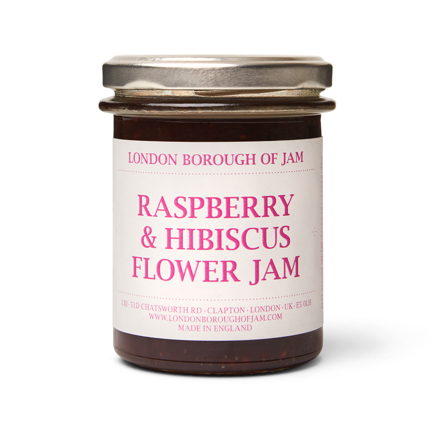 Raspberry & Hibiscus Flower Jam