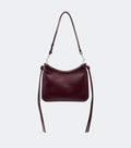 Phoebe Philo Small Gig Leather Shoulder Bag, Burgundy