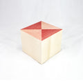 Pink Pyramid Cube Box