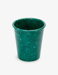 Hightide Marbled Pen Pot, Green