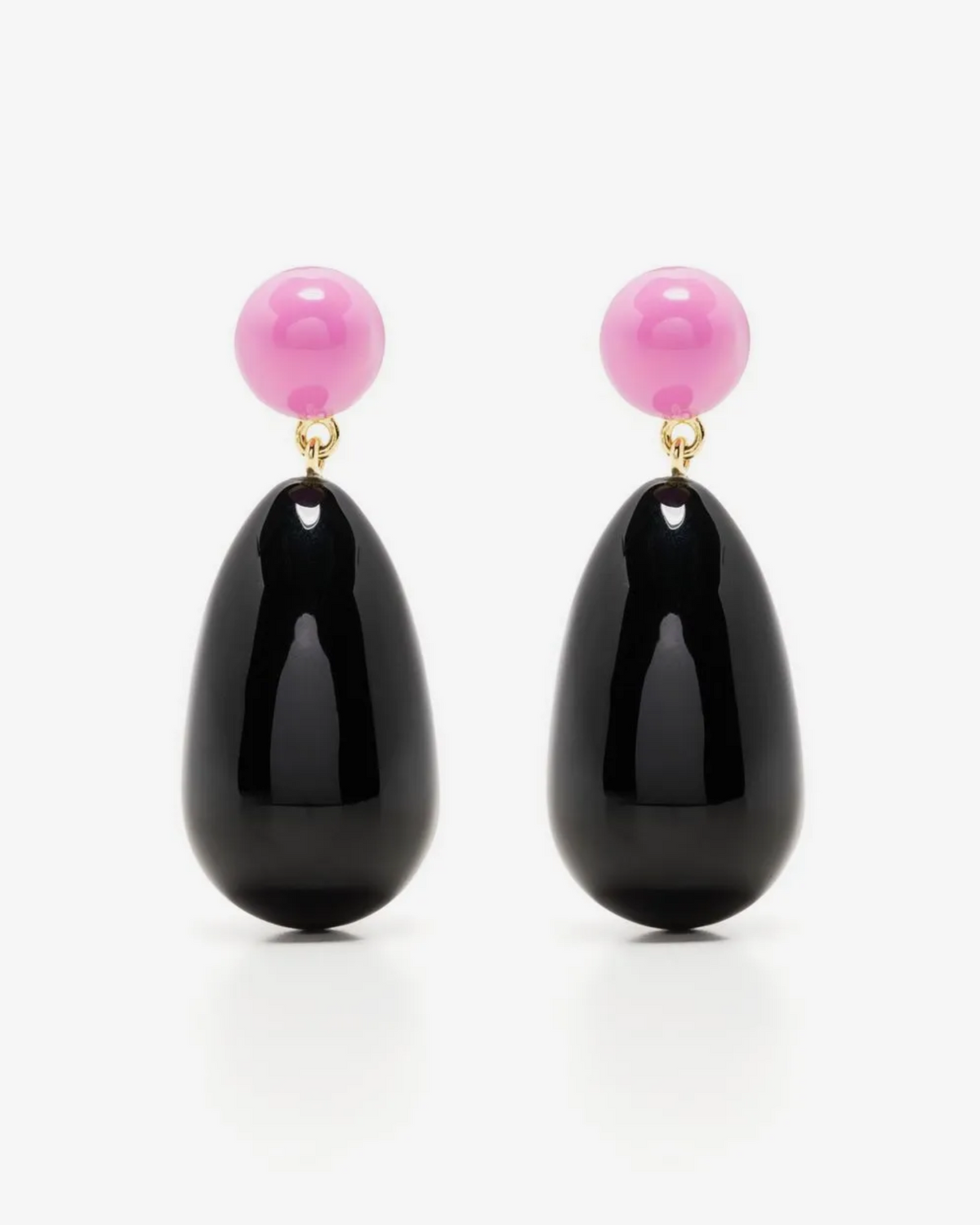 Enamel Drop Earrings