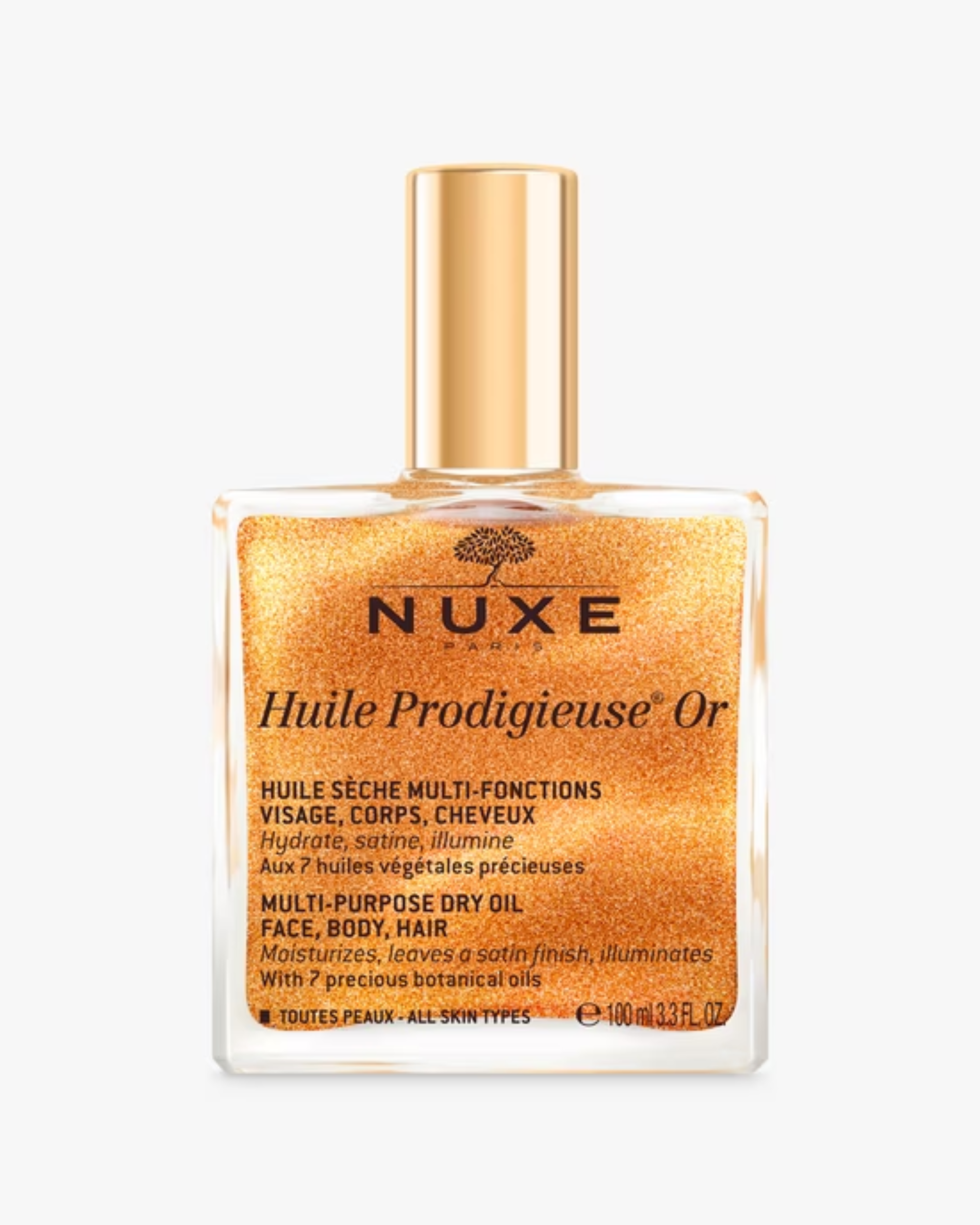 Huile Prodigieuse Or, Golden Shimmer Dry Oil, 100ml