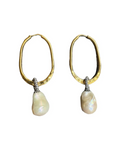 Celine Gold Crystal Earrings