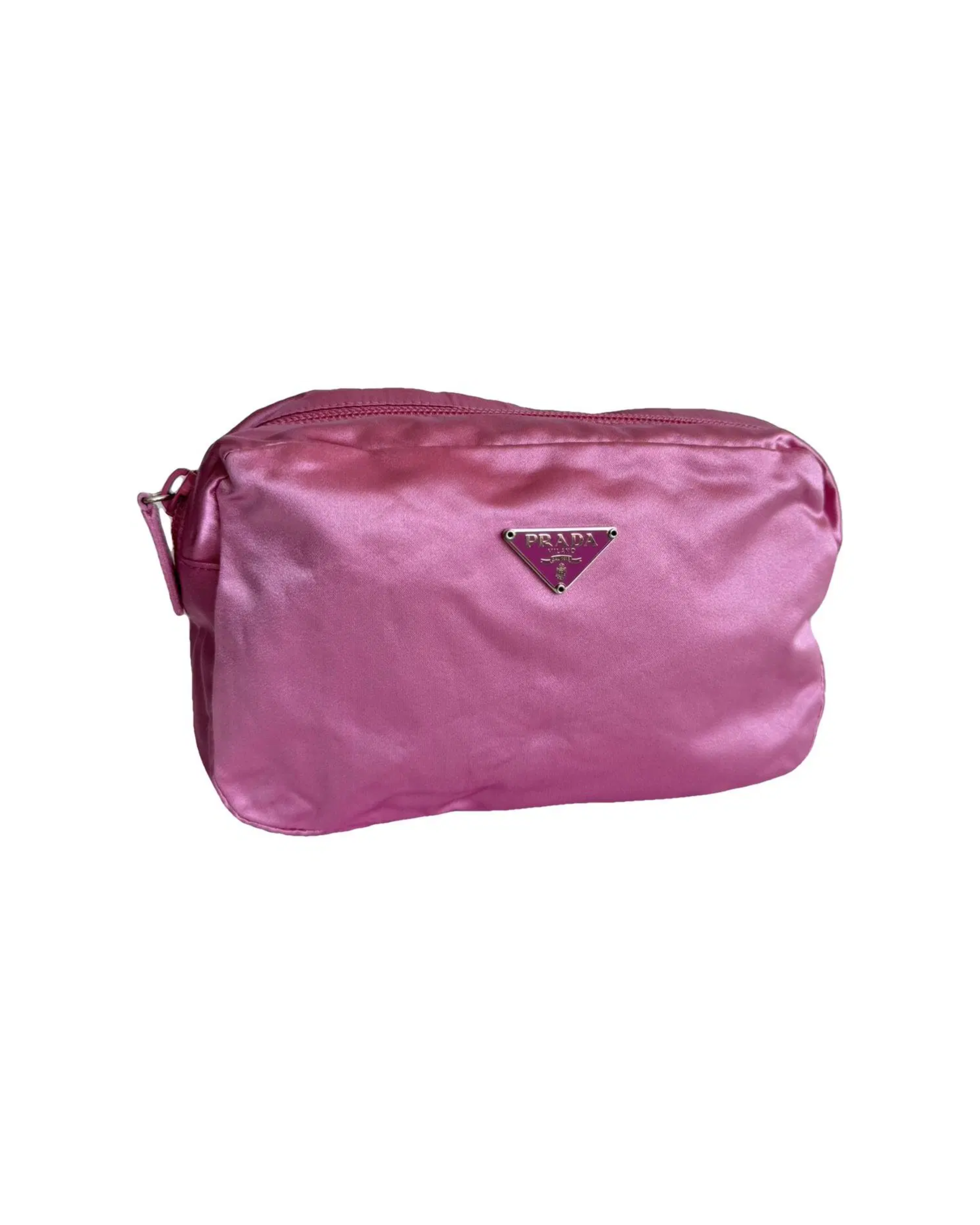 Prada Purple Polyester Vanity Case