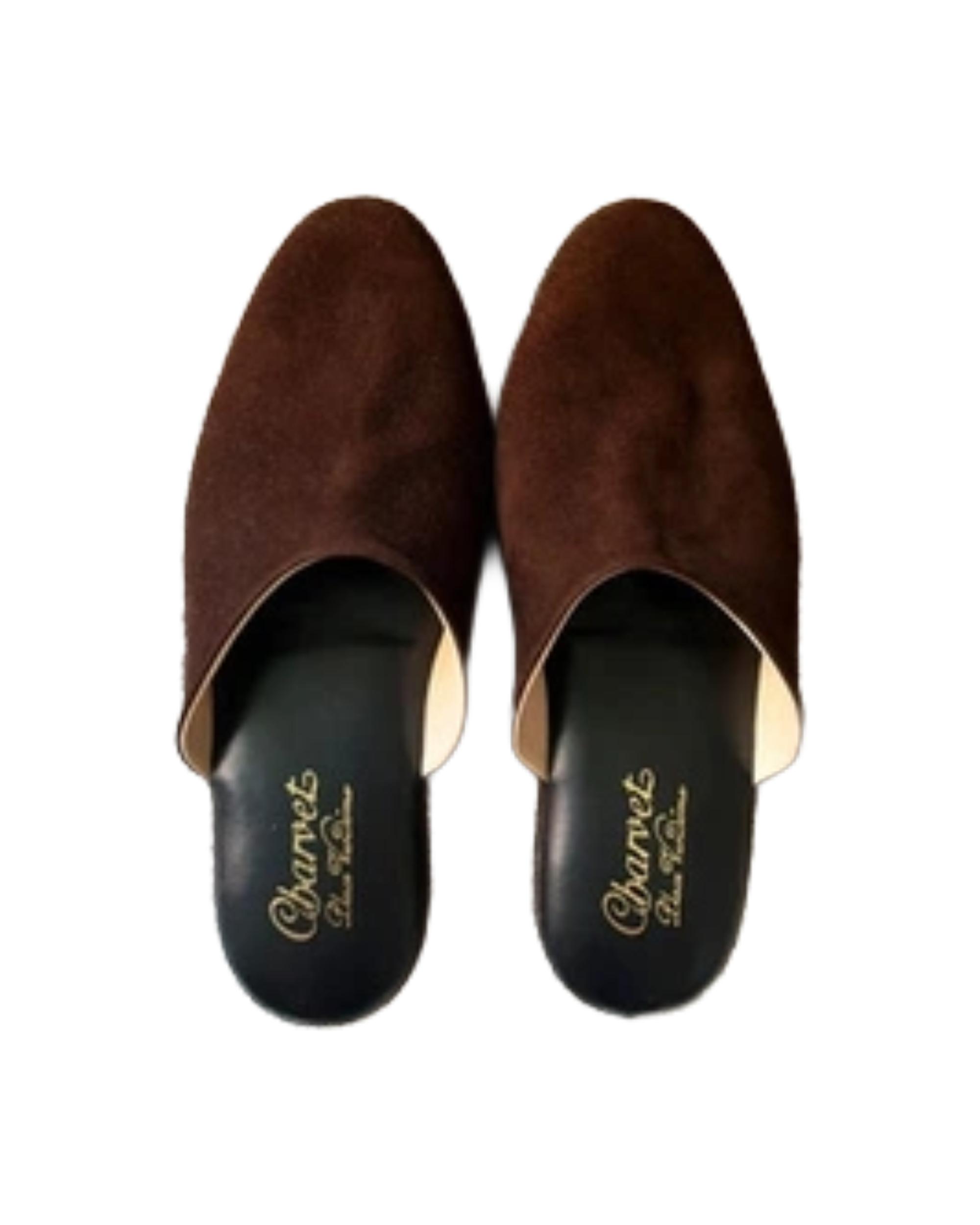 Charvet Brown Suede Slippers