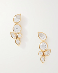 No Rush Recycled Gold Vermeil Cubic Zirconia Earrings