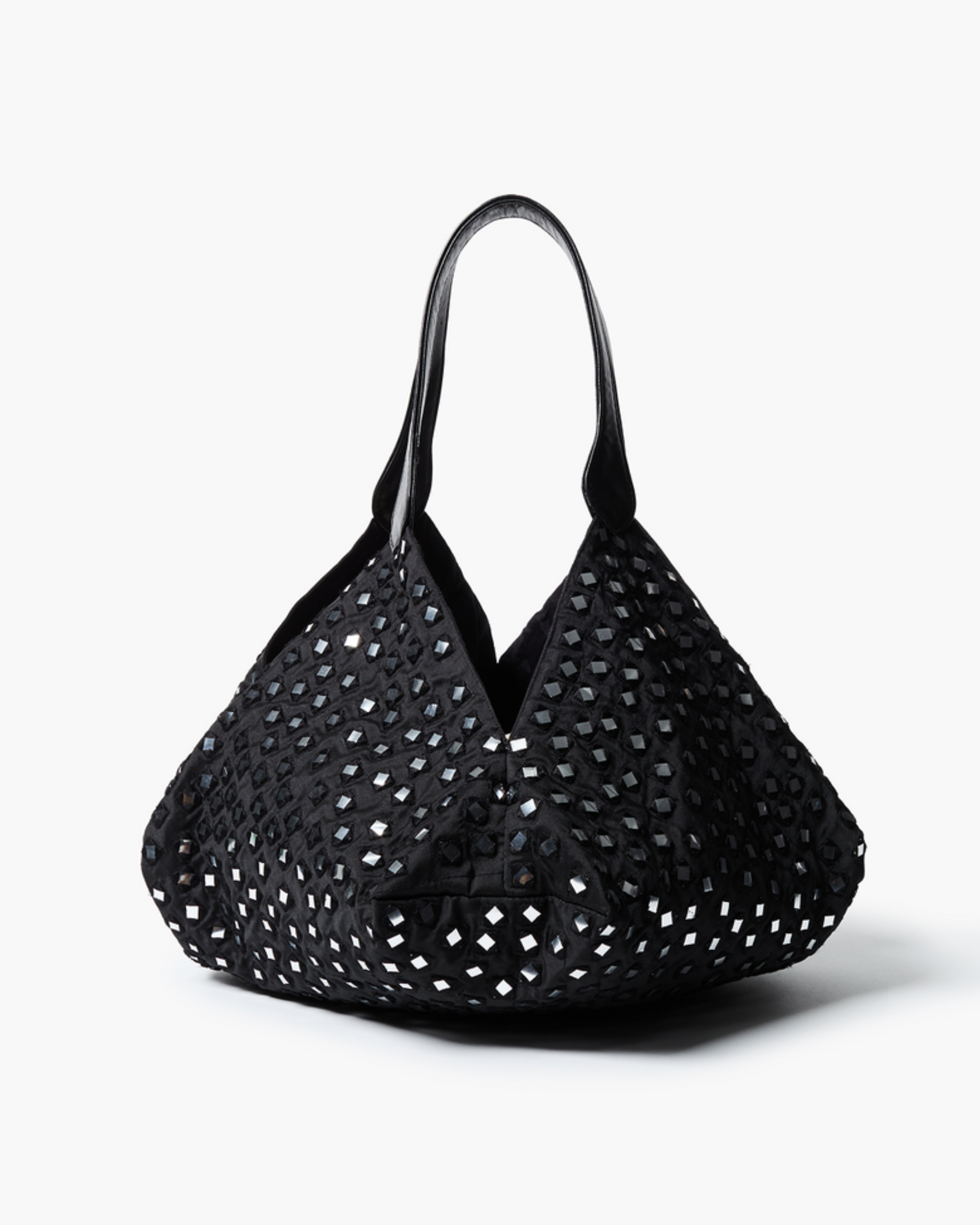 Mirror Lantern Bag, Black