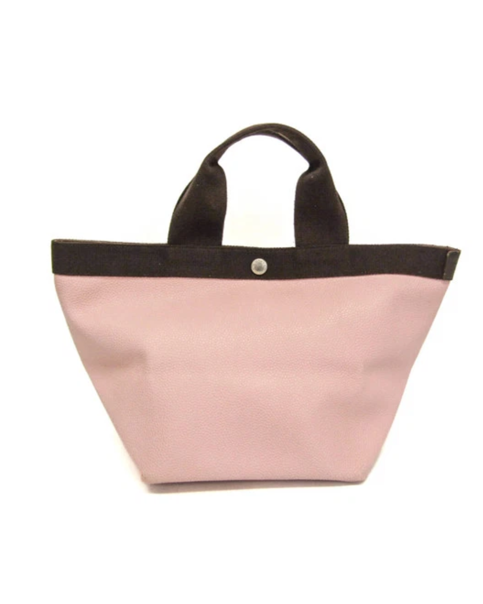 Hervé Chapelier GP Canvas Tote Bag, Brown/Pink