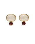 Solara 18ct Gold PVD Plated Stainless Steel Earrings
