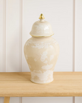 Oriente Italiano Porcelain Potiche Vase