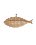 Fish Wicker Wall Basket