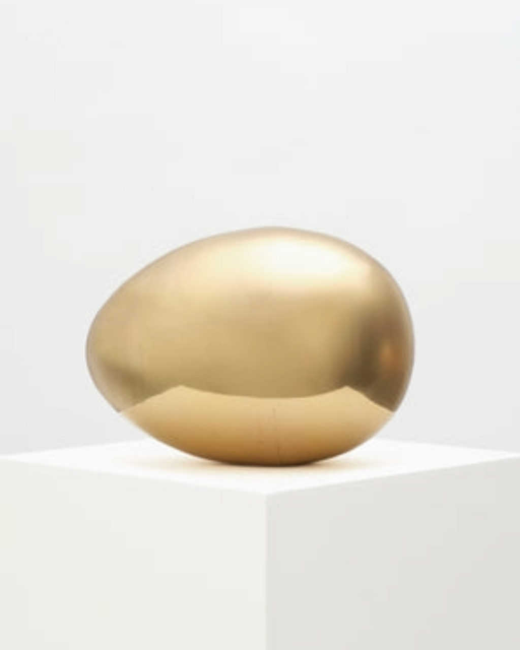 Brass Egg Sculpture