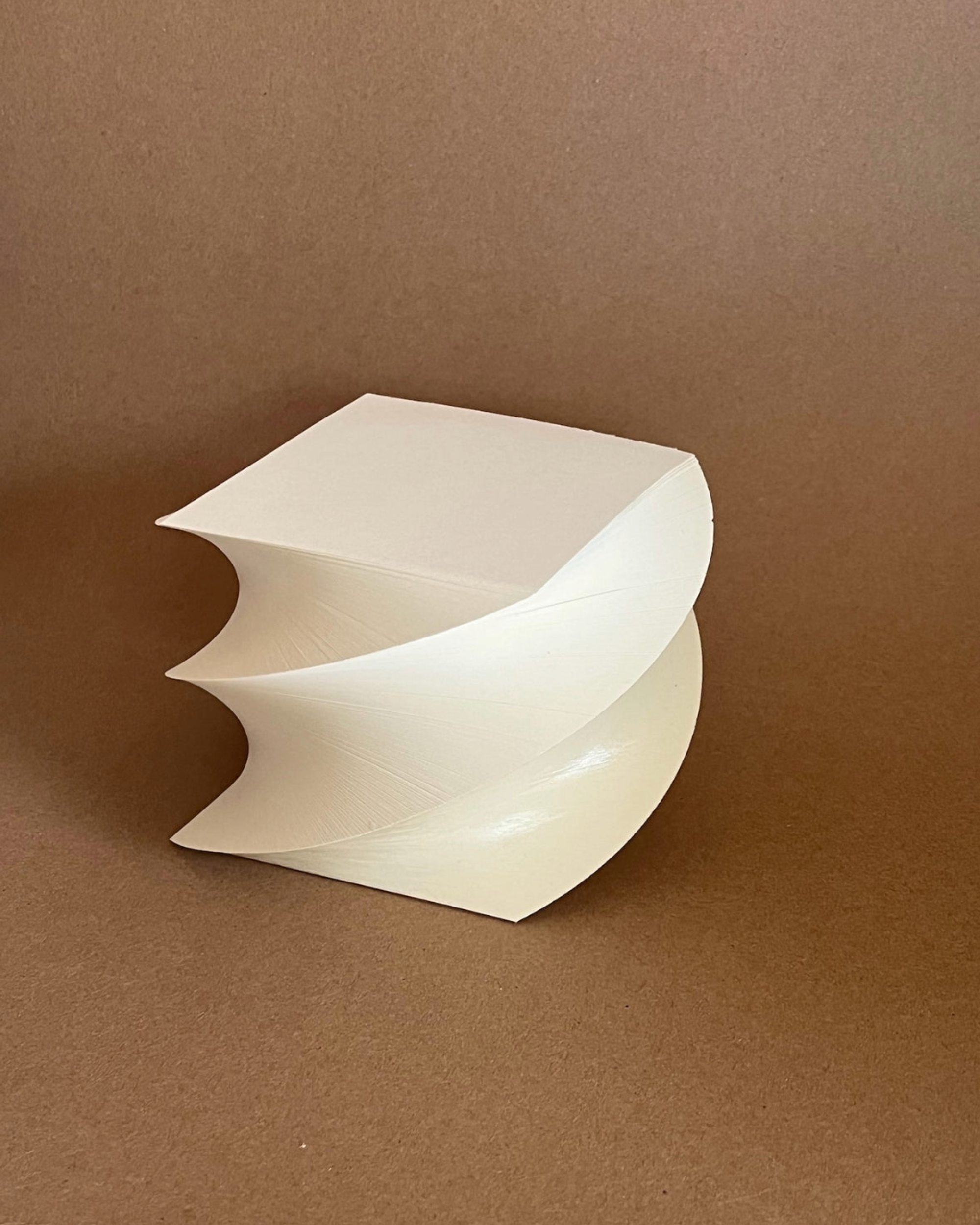 Ivory Spiral Pad, 3.5"