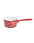 Yutaka Horo Enameled Milk Pan (Plune Dot)
