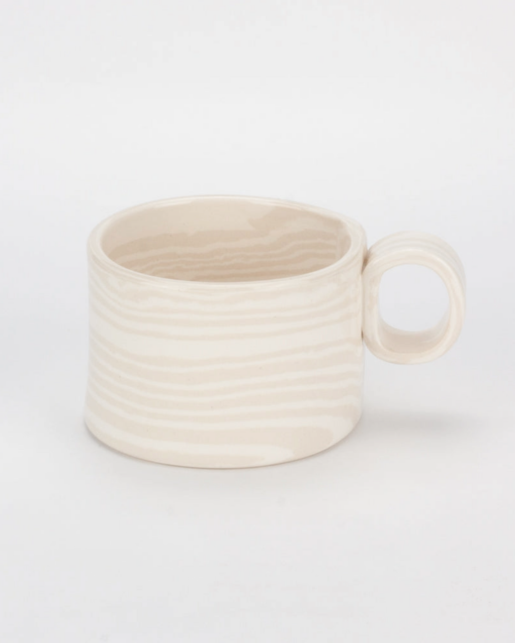 Hug Mug, Oatmeal & White Marble