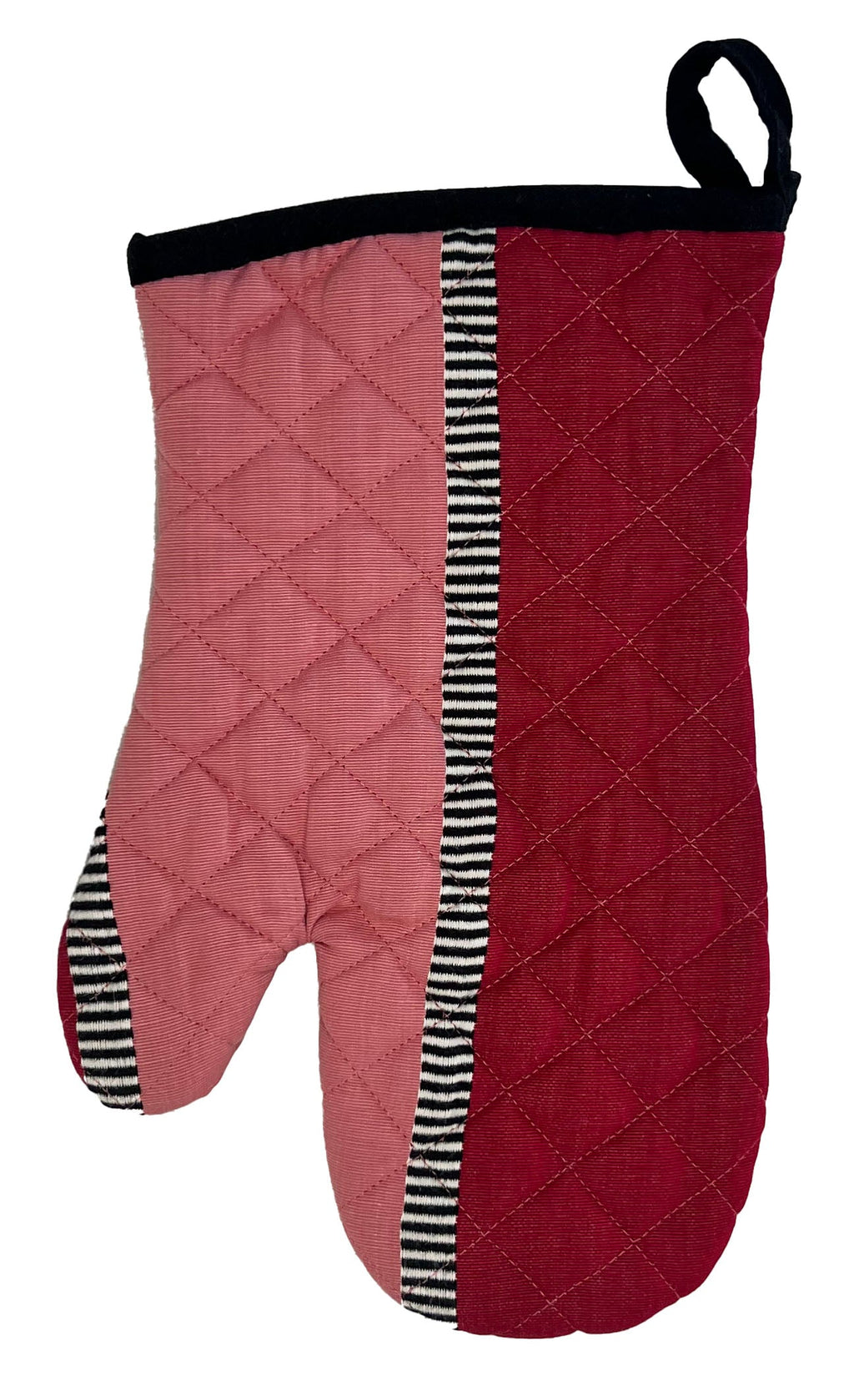 Zaika Oven Mitt (Black/Red)