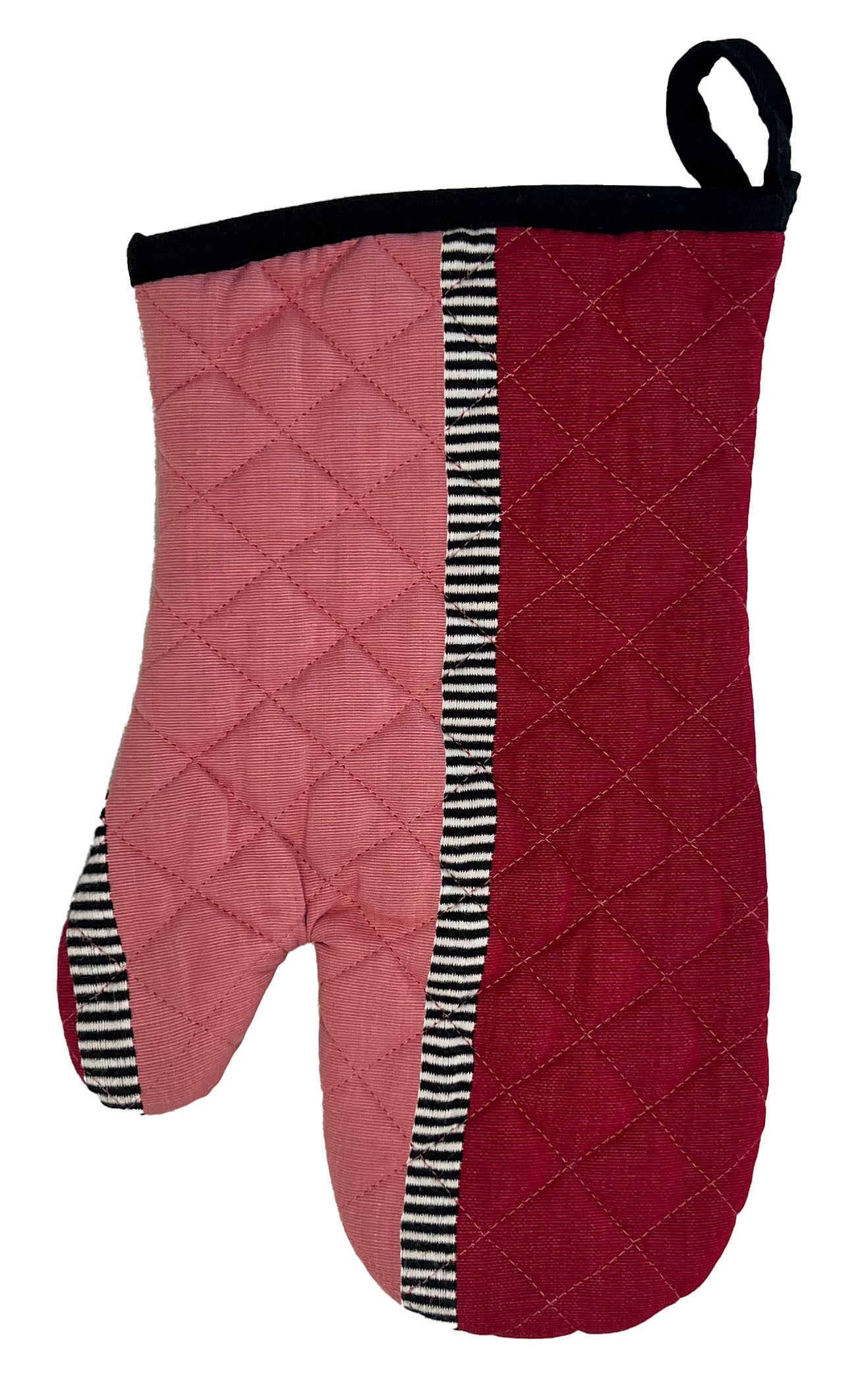 Zaika Oven Mitt (Black/Red)