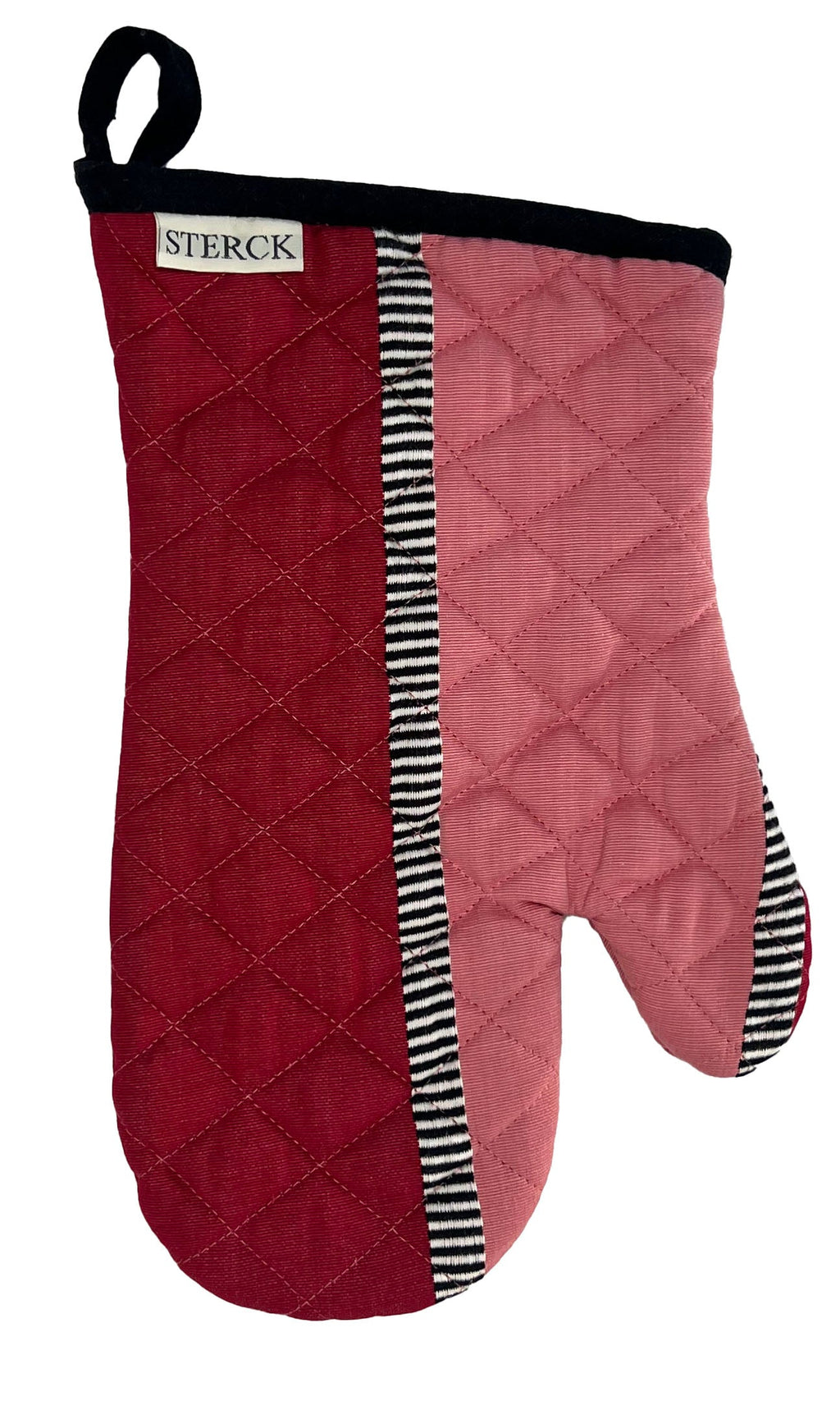 Zaika Oven Mitt (Black/Red)