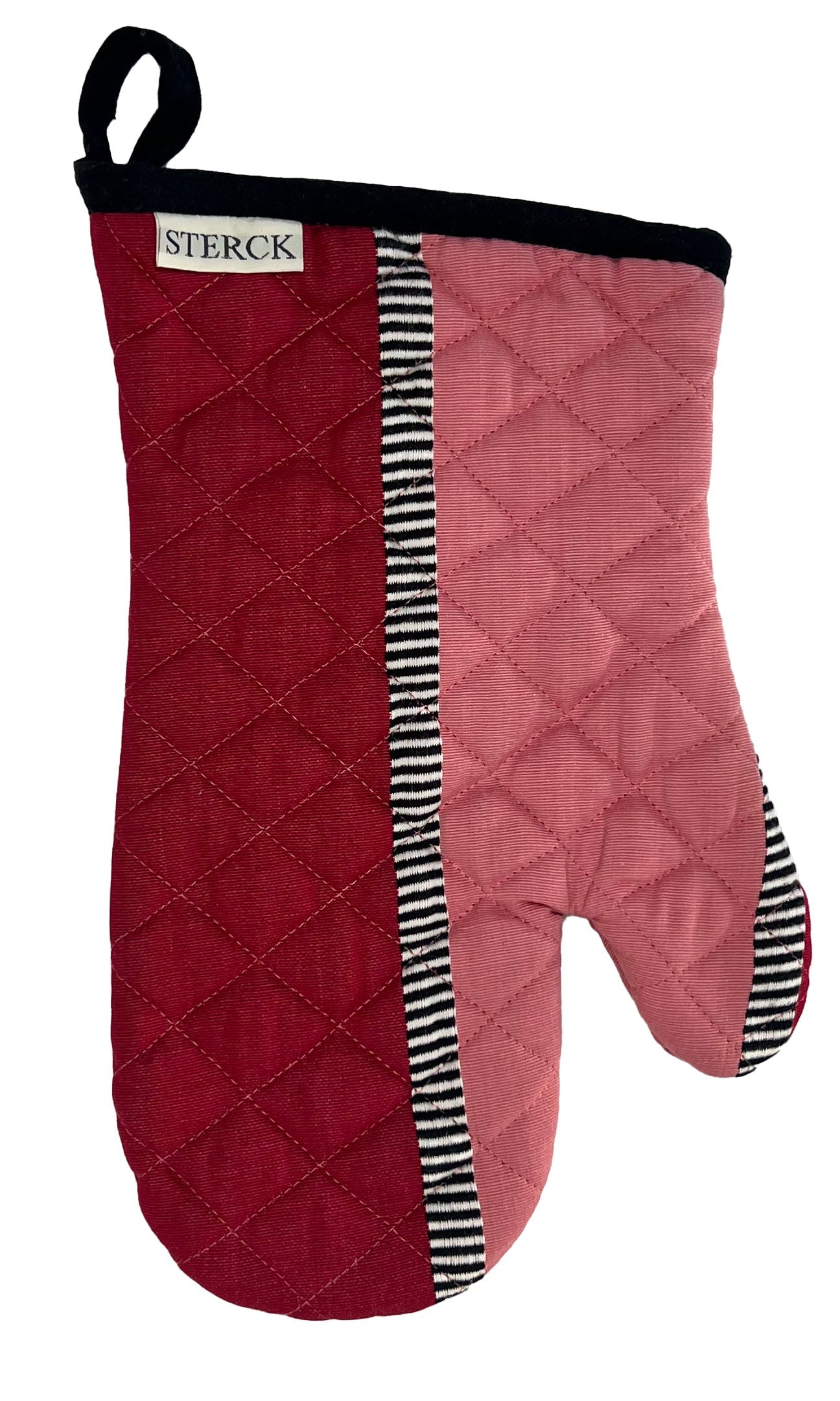 Zaika Oven Mitt (Black/Red)
