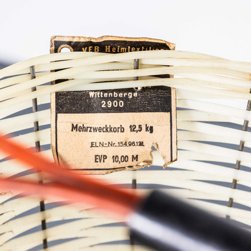 1950s White Grape Picking Baskets - New Old Stock (GDR)