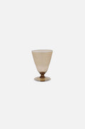 Conic Murano Wine Glass in Brown