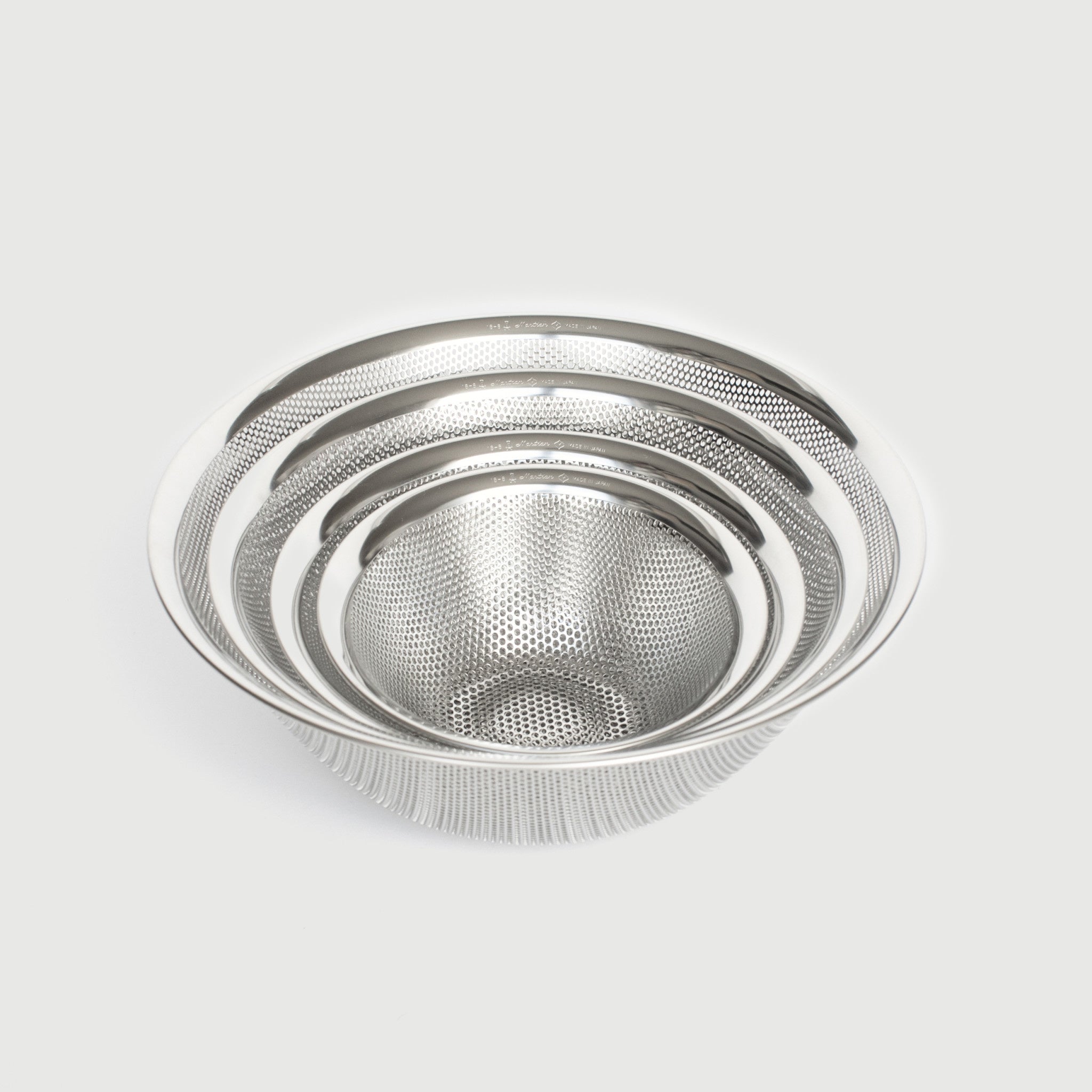 Sori Yanagi Stainless Steel Punching Strainer