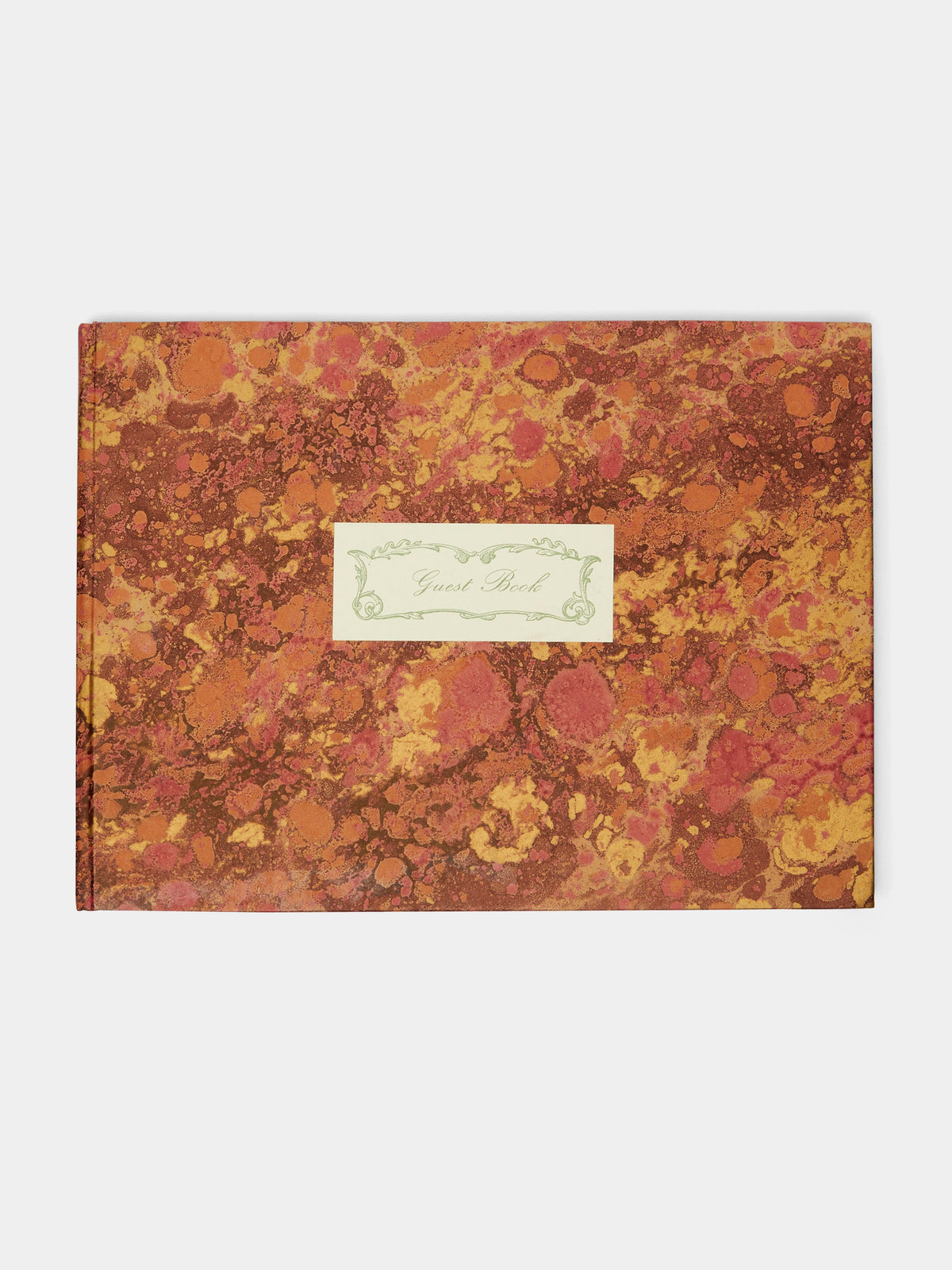Giannini Firenze Hand-Marbled Guest Book