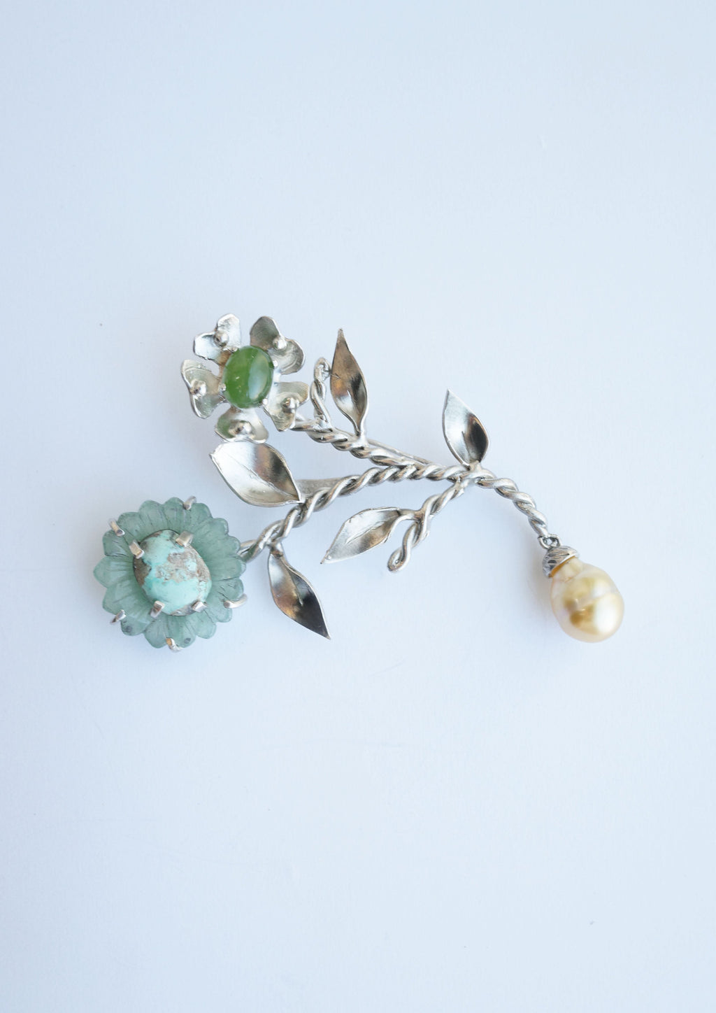 Phoebe Cutler Dianthus Brooch Pendant