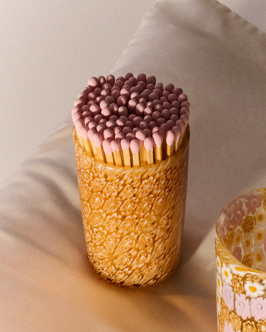 Honey Matchstick Holder