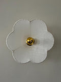 Sweetie White Linen Wall Light