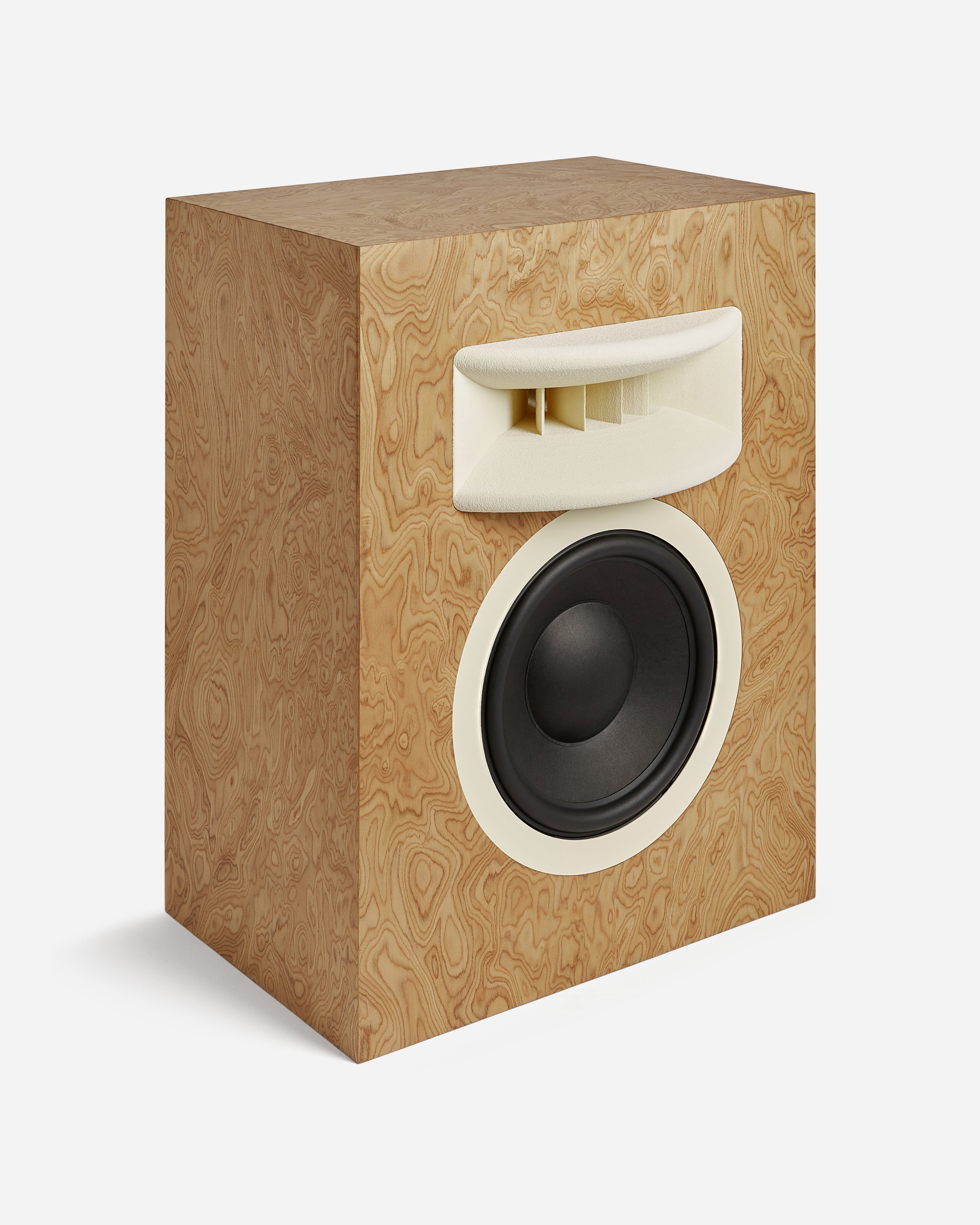Friendly Pressure Y210 Loudspeakers, Light Walnut Burl