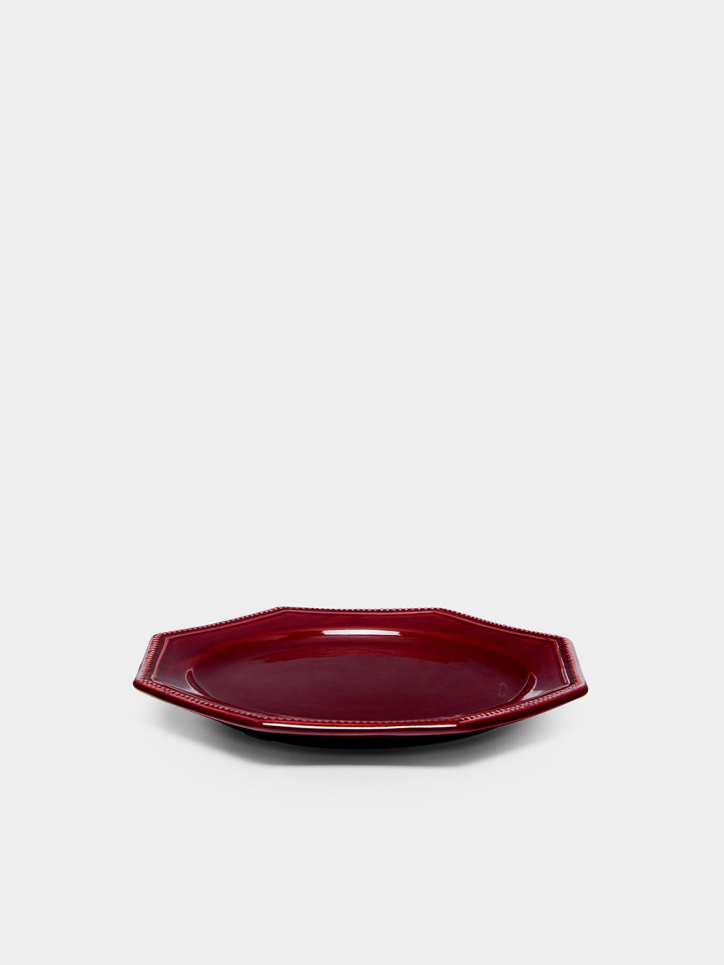 Louis XVI Hand-Glazed Ceramic Side Plates, Set of 4 (23cm)